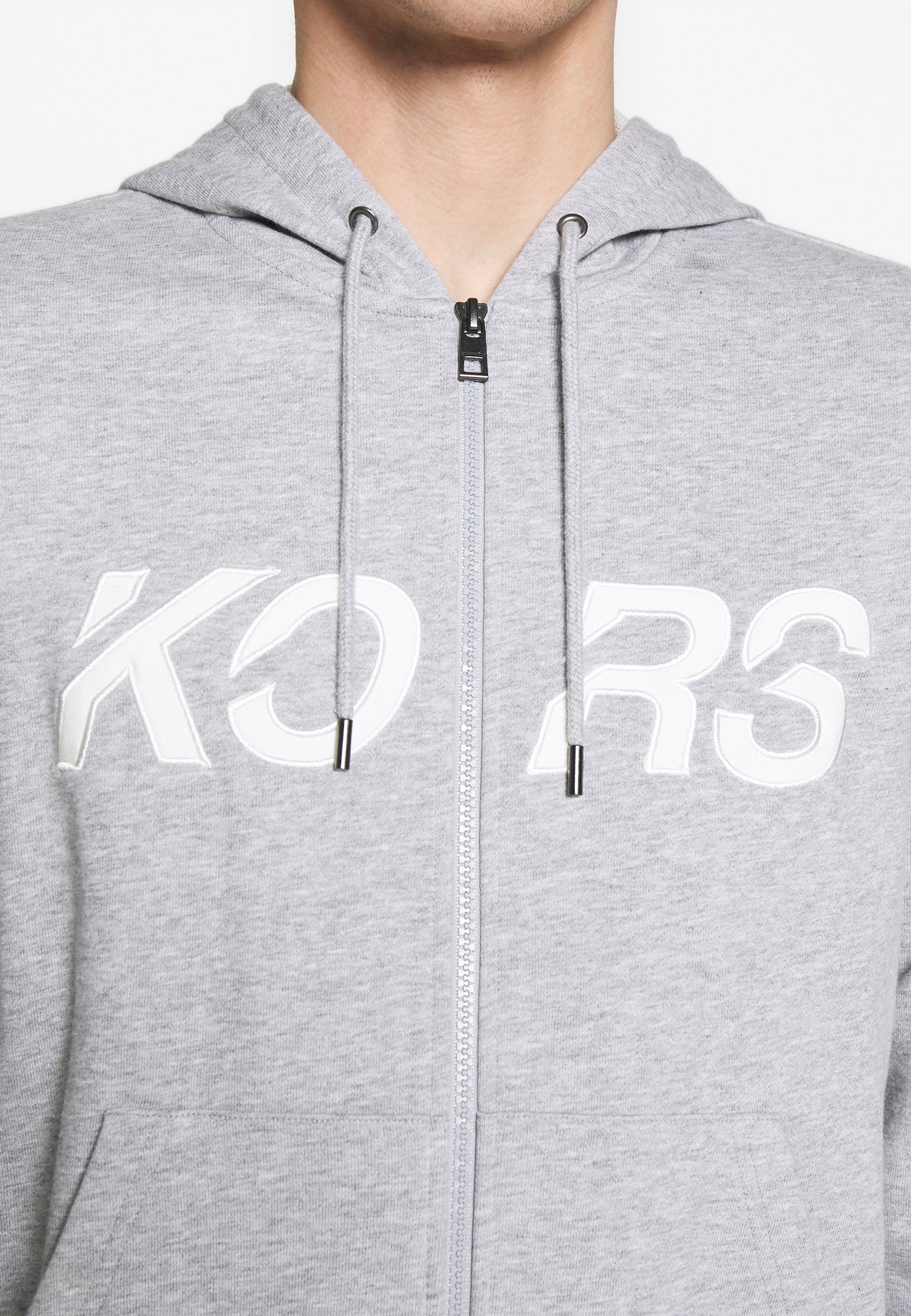 michael kors heather grey jacket