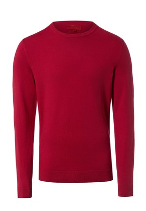 Strickpullover - himbeer