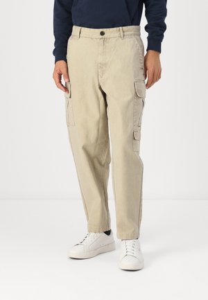 RELAXED FIT TROUSER - Cargo trousers - vintage khaki