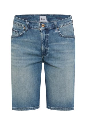 BRAX, STYLE CLINT B - Jeans Shorts - inbetween blues used
