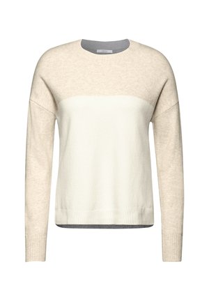 Strickpullover - beige