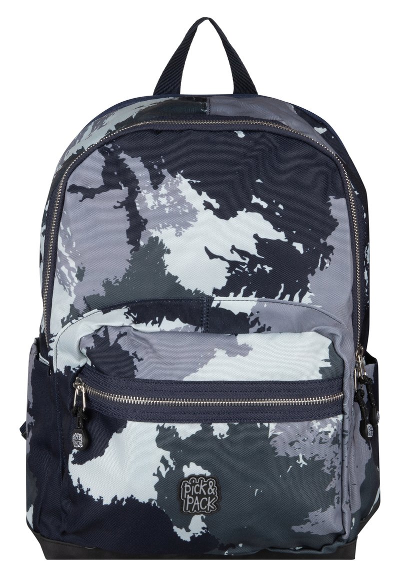 pick & PACK FADED CAMO School bag grey Zalando.ie