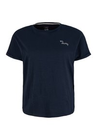 MY TRUE ME TOM TAILOR Jednoduché tričko - dark blue