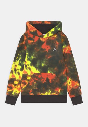 ESSENTIALS SMOKE DYE - Sweat à capuche - total orange
