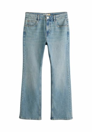 Next, PETITE FIT - MID RISE AUTHENTIC DENIM BOOTCUT JEANS - Jeans Bootcut - light blue