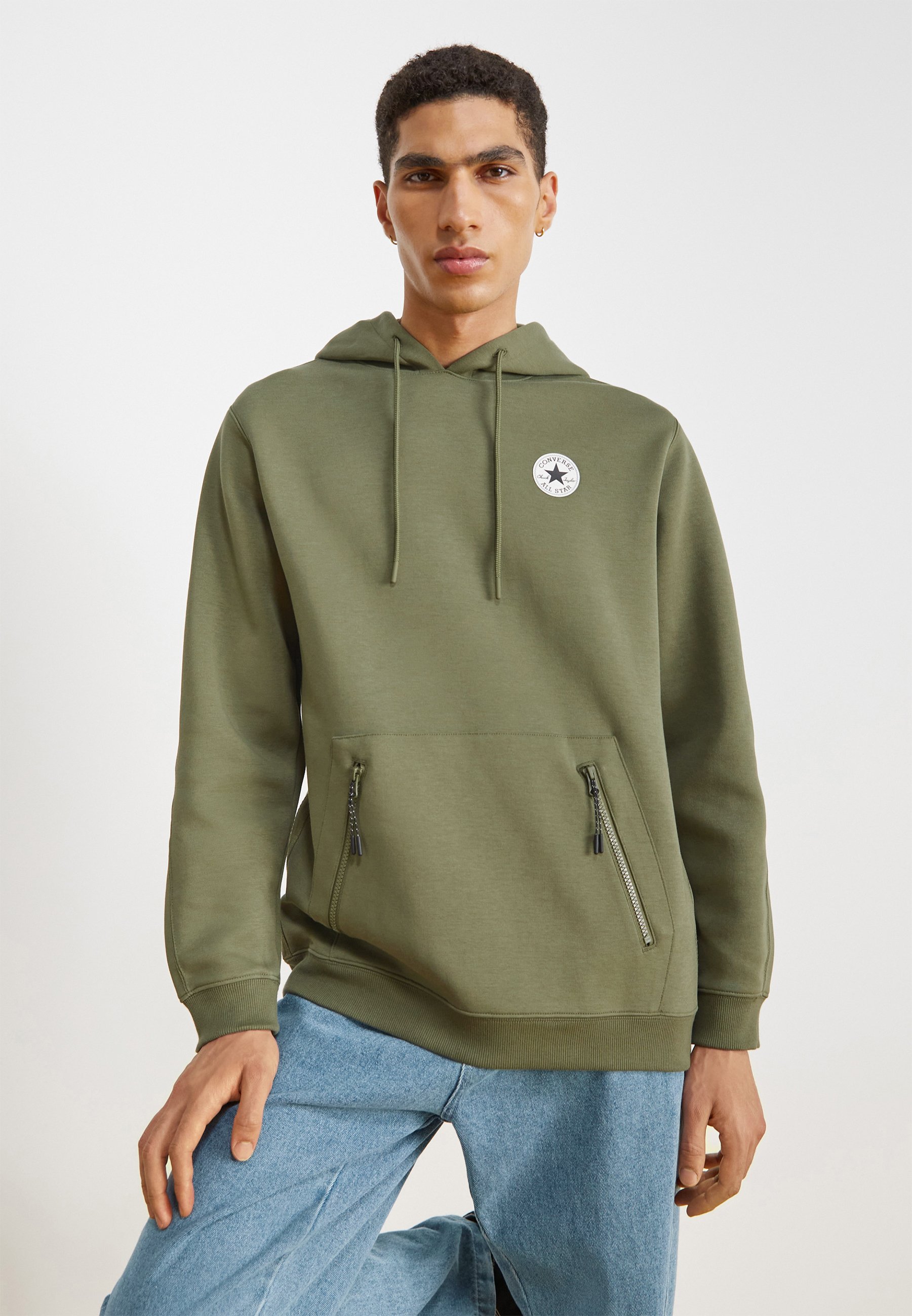 Converse CHUCK FUTURE UTILITY HOODIE UNISEX - Sweatshirt - converse  utility/khaki