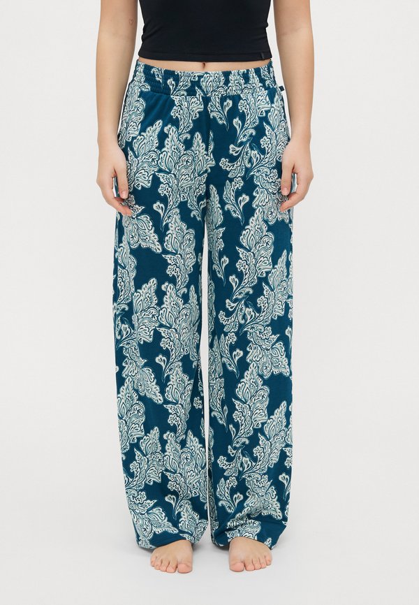 WOMEN PANTS - Pyjama bottoms - teal2