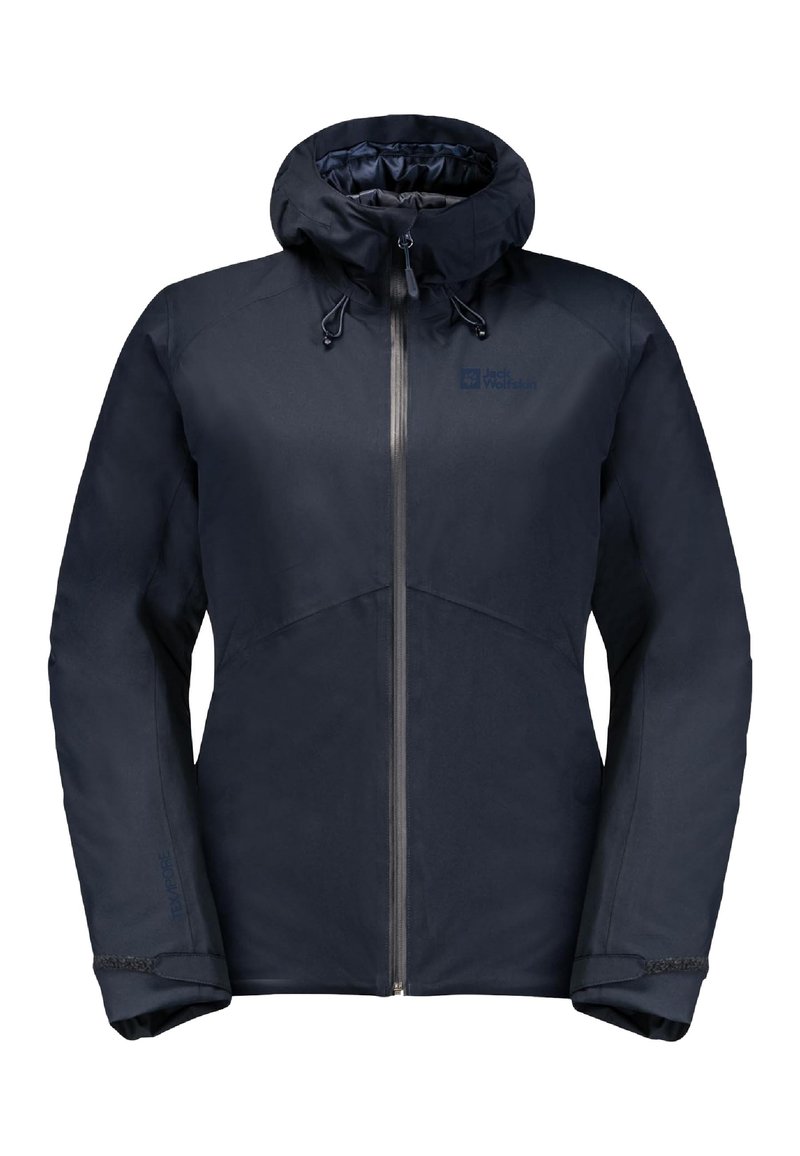 Jack Wolfskin Regenjas blauw