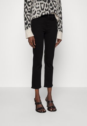 THE CROP SOHO NIGHT - Straight leg jeans - black