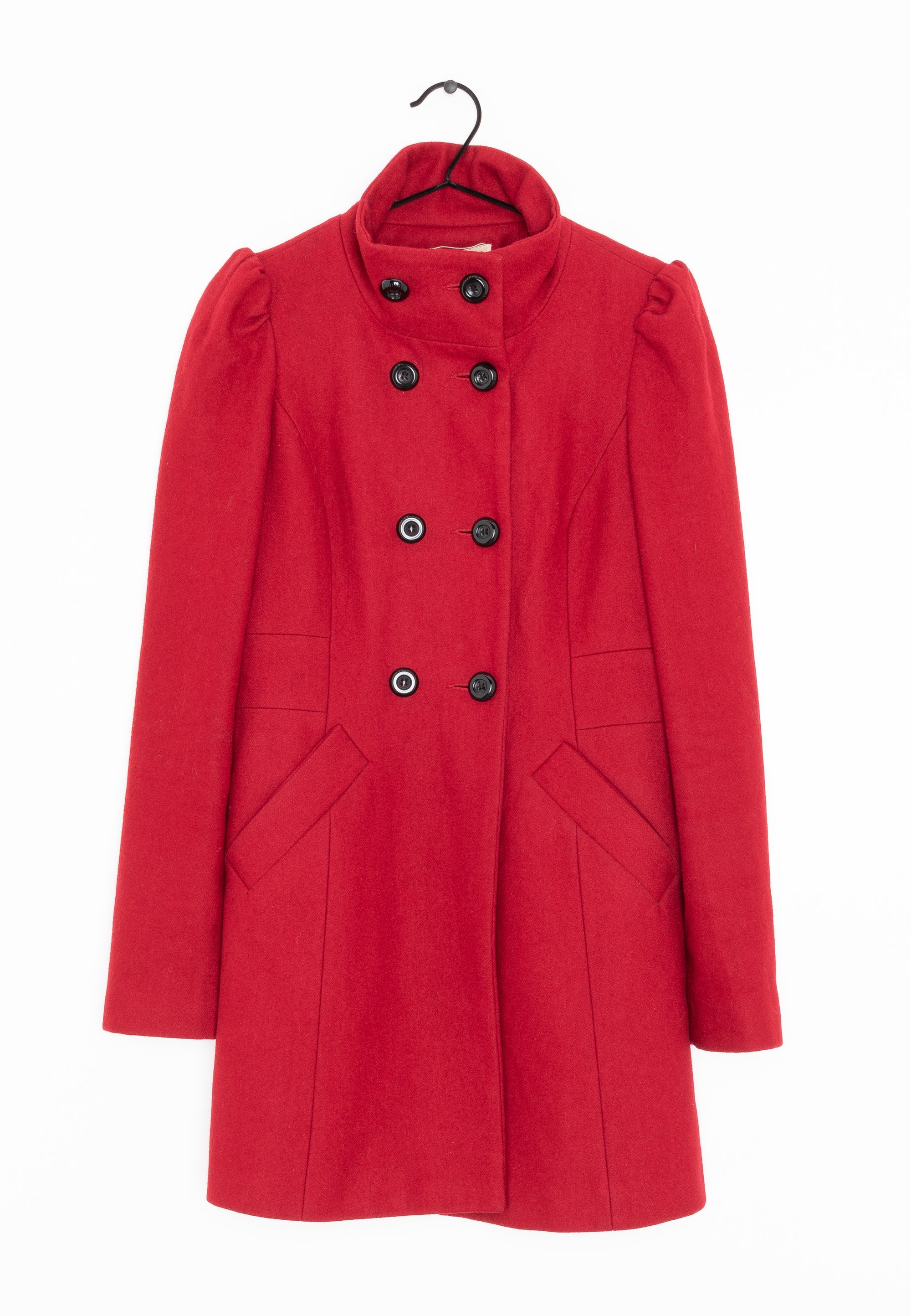 Cappotto Corto Doppiopetto Zara Cappotto Rosso Outfit Cappotto