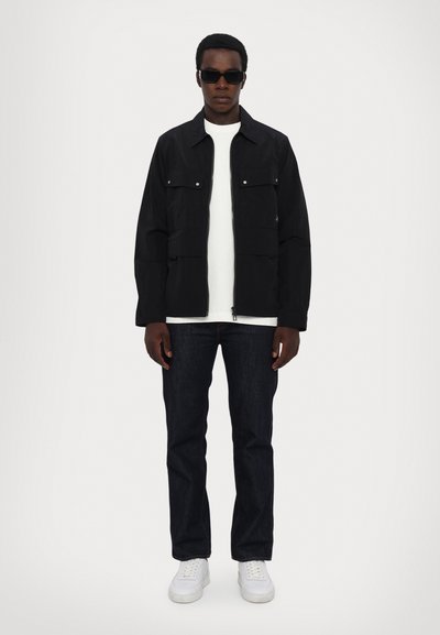 PS Paul Smith UNLINED OVER SHIRT JACKET - Summer jacket - black
