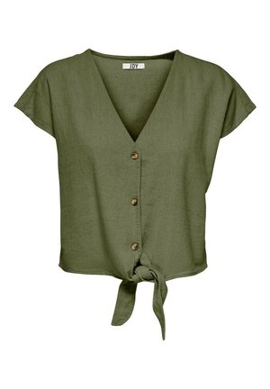 JDYSAY KNOT DIA - Camicetta - verde oliva