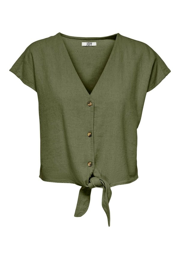 JDYSAY KNOT DIA - Bluse - verde oliva