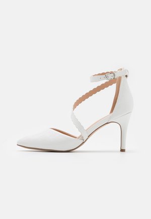 CINDERS - Classic heels - white