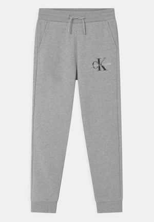 MONOGRAM LOGO - Teplákové kalhoty - light grey heather