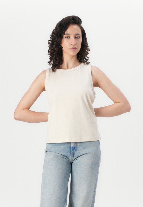SLFESSENTIAL BOXY TANK - Top - birch2