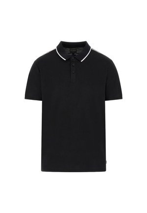 Guess, QUATTRO TAPE  - Polo - jet black a