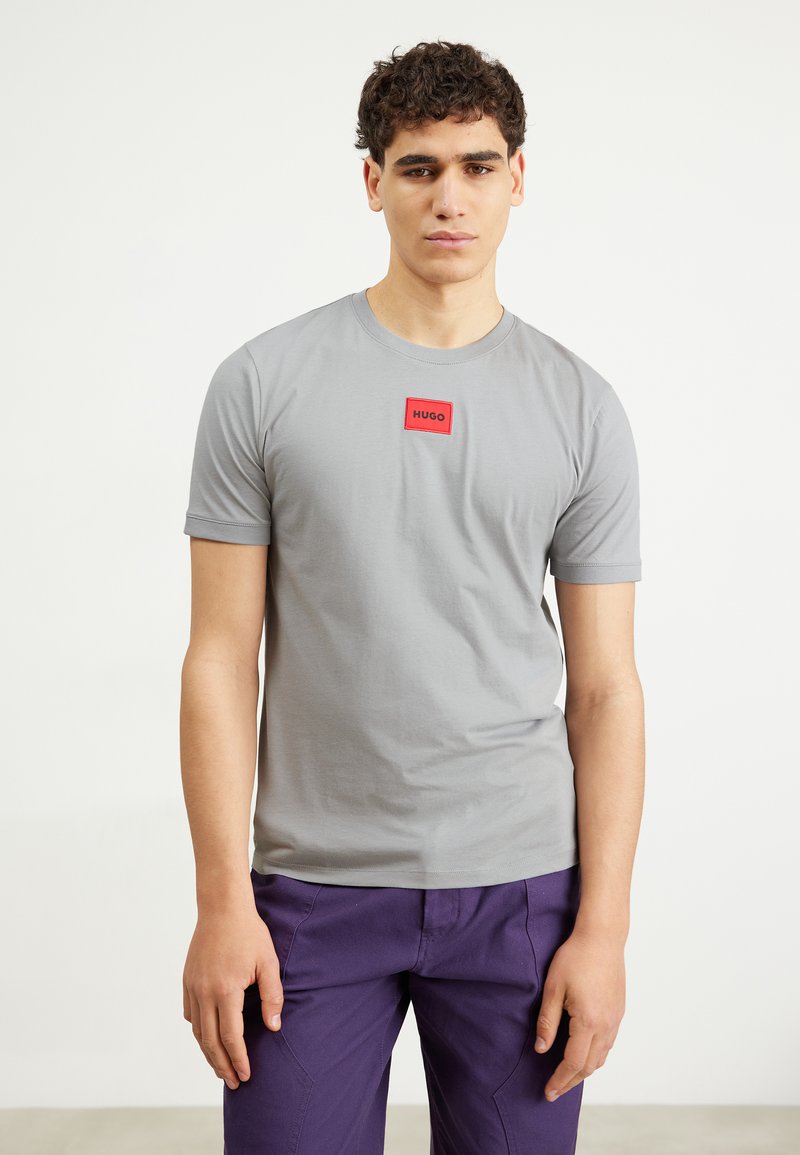 HUGO DIRAGOLINO - T-shirts - medium grey