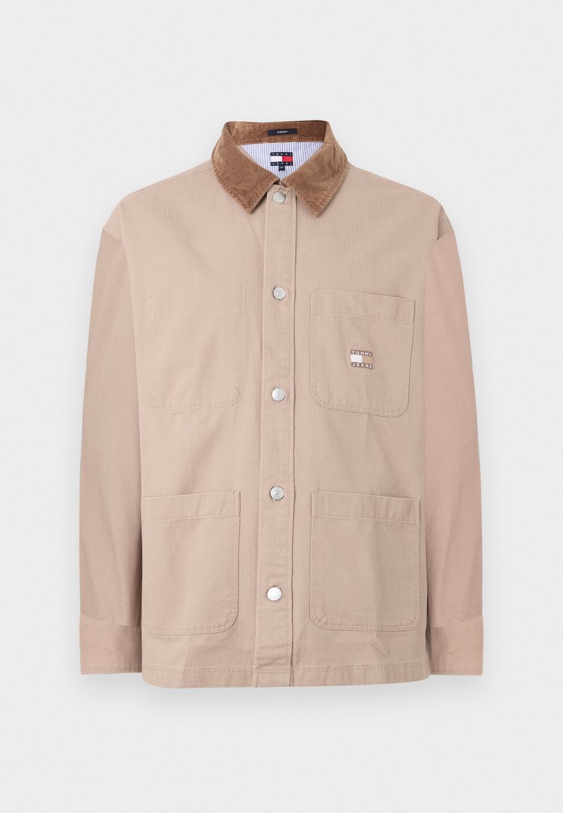 Tommy Jeans Overhemd taupe