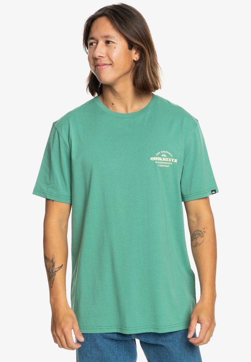 Quiksilver TRADESMITH - POUR - Triko s potiskem - gmp