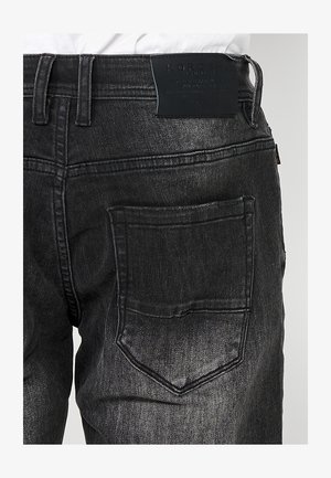 Koroshi STRETCH - Egyenes szárú farmer - black