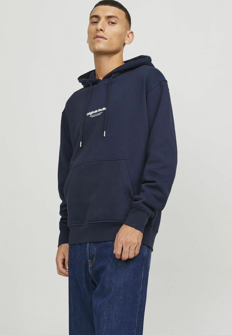 Jack & Jones - JORVESTERBRO  - Jersey con capucha - sky captain, Ampliar