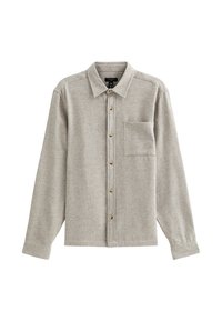 New Look REGULAR FIT LONG SLEEVE - Chemise - cream/beige - ZALANDO.FR