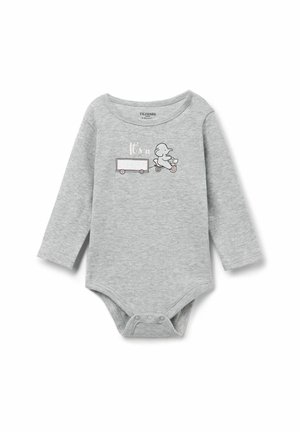 Tezenis Body - grün y grigio melange stampa its a girl