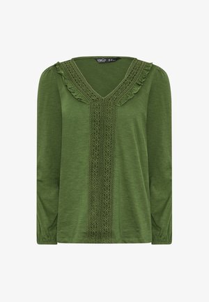M&Co, PETITE TOPS - Camicetta - dark green