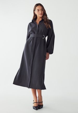WILLIAM DRESS - Blousejurk - charcoal grey