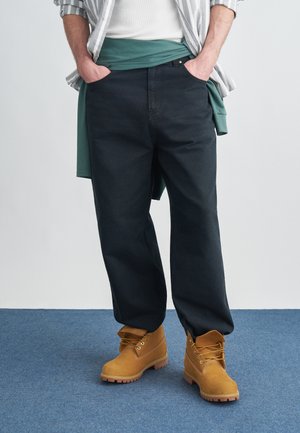 BRANDON PANT DEARBORN - Túlméretezett farmernadrág - black  grind washed