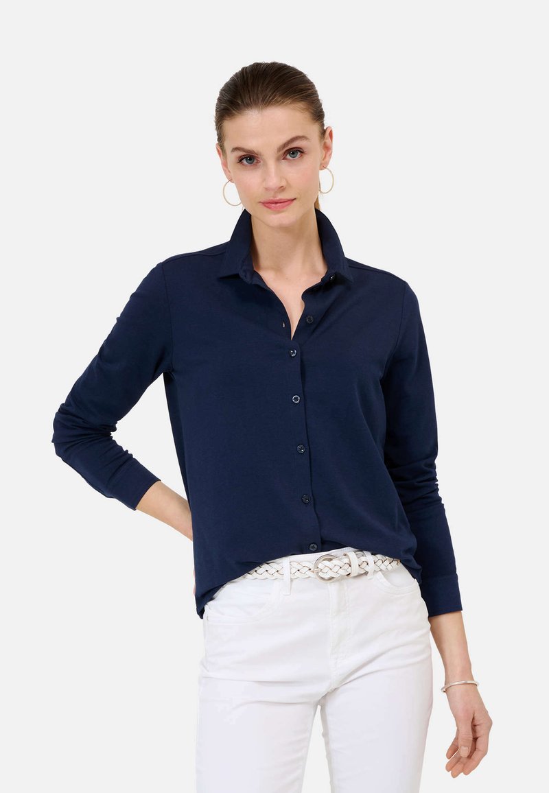 BRAX Chemisier Basique Manches Courtes En Coton – Style Veri, L’élégance Décontractée Pour Femme