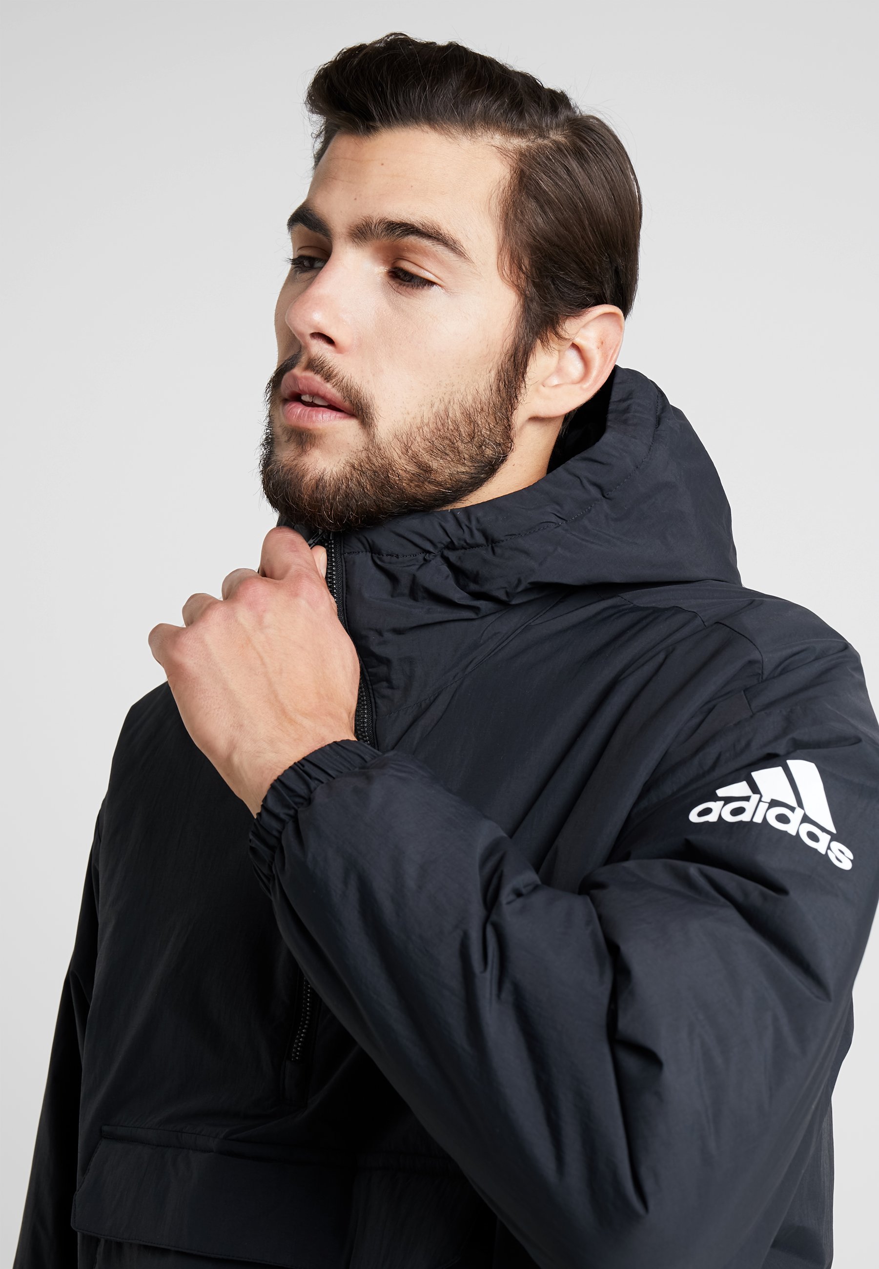 adidas Performance INSULATED ANORAK WINTER JACKET adidas Performance UTILITAS Vinterjakke blacksvart