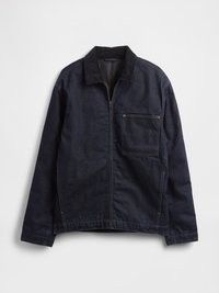 LINED CHORE  - Veste en jean - rinsed