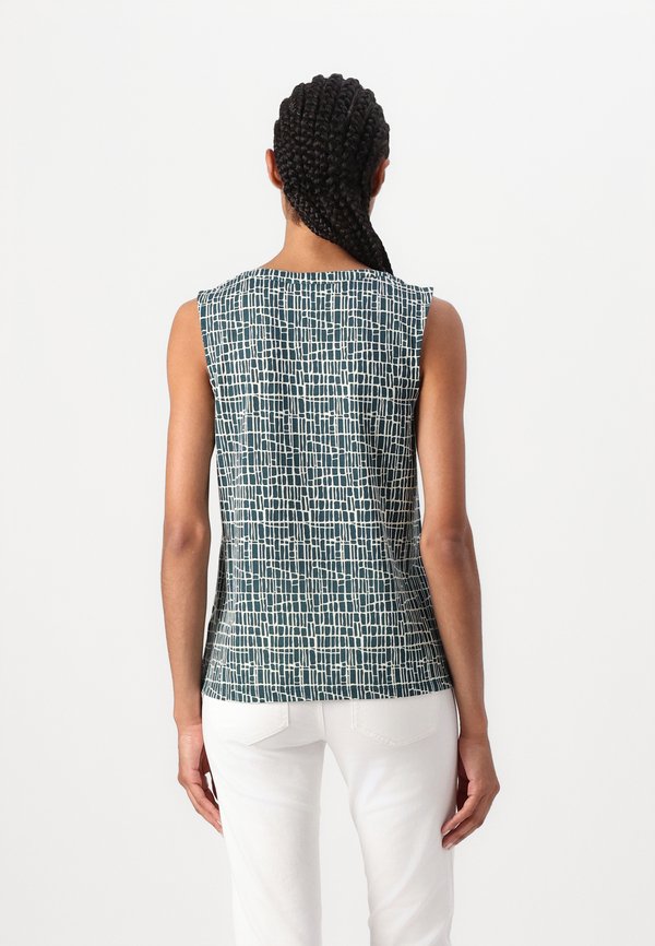 V NECK ALLOVERPRINTED - Top2