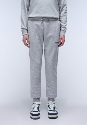 M-SUZE   - Tracksuit bottoms - medium grey melange