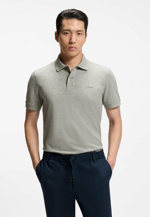 BOSS, PALLAS - Pikeepaita - open grey fifteen