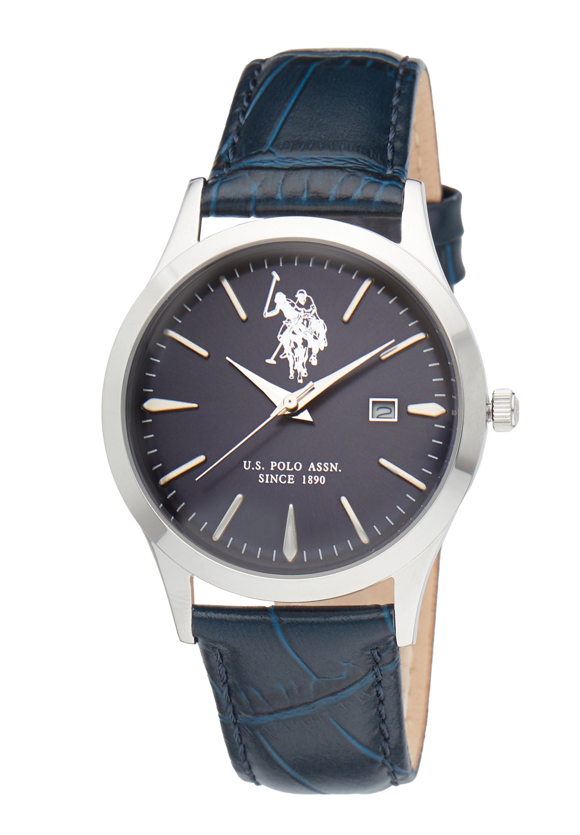 Polo CHARLIE Montre silver coloured blue/argenté