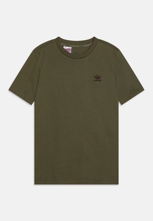 adidas Originals TEE JUNIOR UNISEX - T-Shirt basic - olive strata