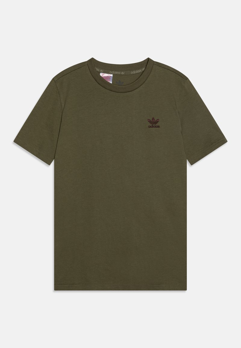 adidas Originals TEE JUNIOR UNISEX - Základné tričko - olive strata