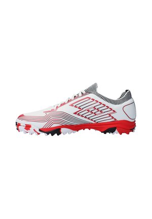 Lotto TACTO 250 - Műfüves pályára készült futballcipő - all white flame red all black