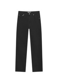 PULL&BEAR Vaqueros rectos - mottled black