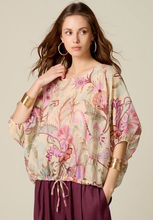 Oltre, BLUSA FANTASIA - Bluse - rosa