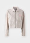 CROP JACKET - Chaqueta fina - alumina