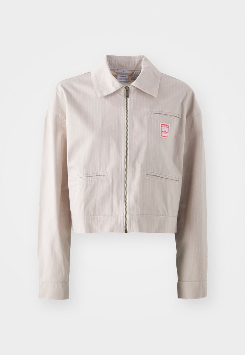 adidas Originals Lichte jas beige adidas Originals Lichte jas beige