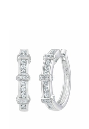 DIAMOND - Auskarai - white gold-coloured