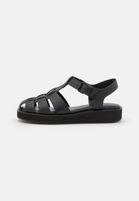 Dune London Sandaalit nilkkaremmillä - black
