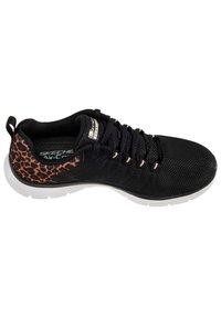 Skechers FLEX APPEAL - Zapatillas - black leopard
