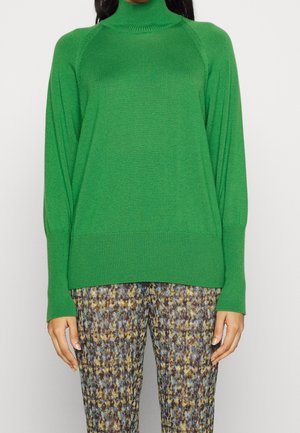 Striktrøje - green