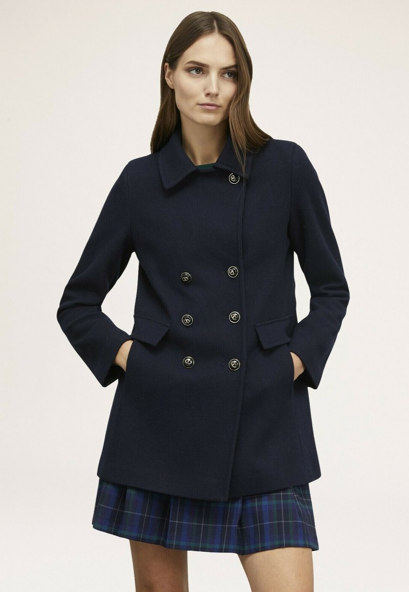 Motivi DOPPIOPETTO - Cappotto classico - blu